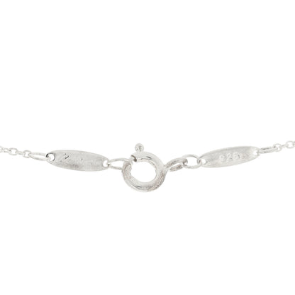 Tiffany Sterling Silver Elsa Peretti Open Wave Pendant Necklace 5 of 7