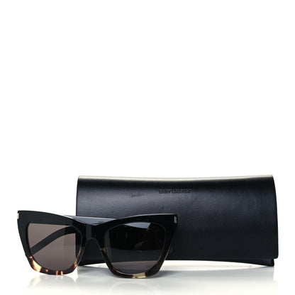 Saint Laurent New Wave SL214 Kate Cat Eye Sunglasses White Havana 8 of 8