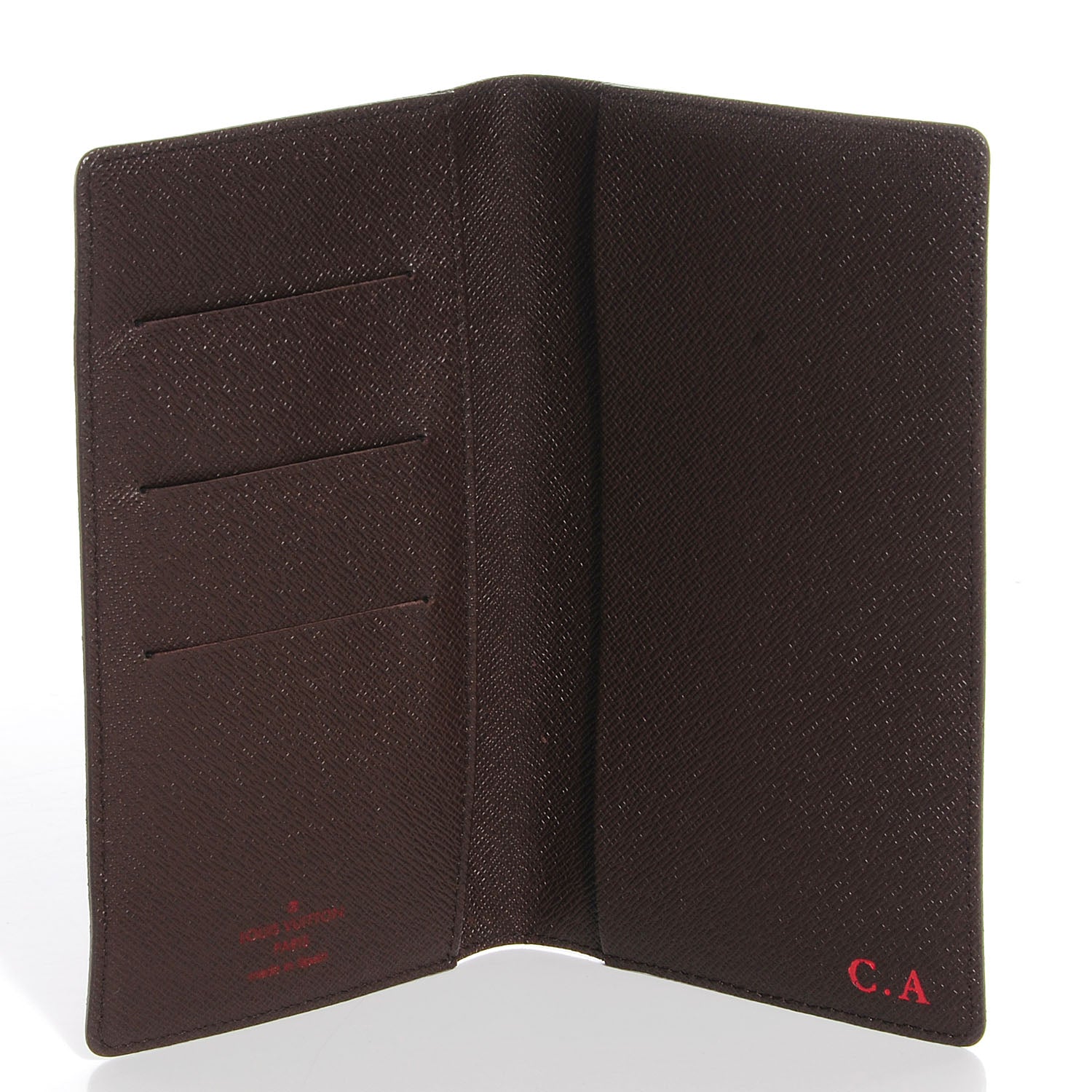 Louis Vuitton Damier Ebene Pocket Agenda Cover 7 of 7