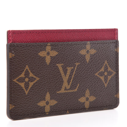 Louis Vuitton Monogram Card Holder Fuchsia 3 of 8