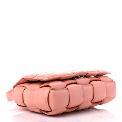 Bottega Veneta Nappa Maxi Intreccio Padded Cassette Crossbody Bag Peachy 3 of 7