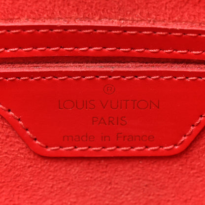 Louis Vuitton Epi Soufflot Castillan Red 8 of 15