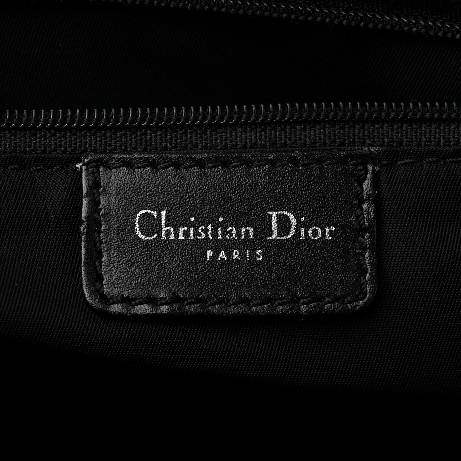 Christian Dior Monogram Tote Black 6 of 12