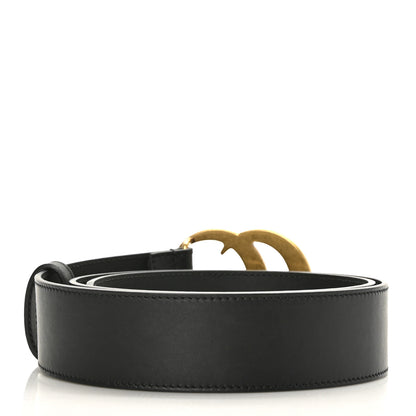 Gucci Calfskin Double G 40mm Belt 85 34 Black 2 of 5