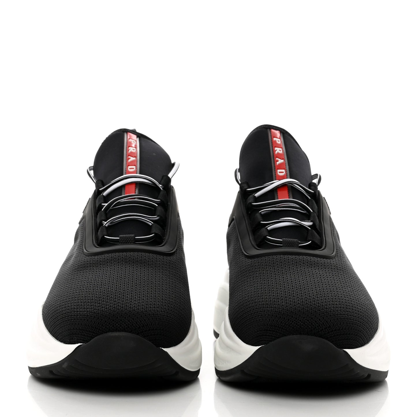 Mesh Neoprene America's Cup 45mm Sneakers 40.5 Black White