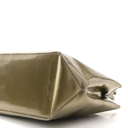 Louis Vuitton Vernis Wilshire PM Gris Art Deco 9 of 10