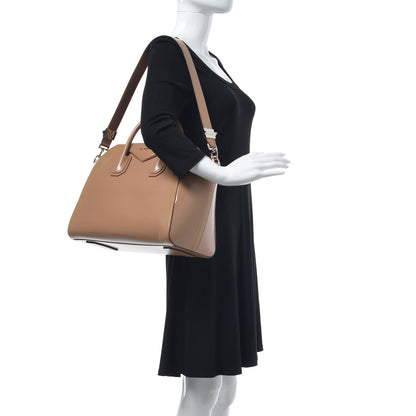 Givenchy Smooth Calfskin Medium Antigona Dark Beige 2 of 8