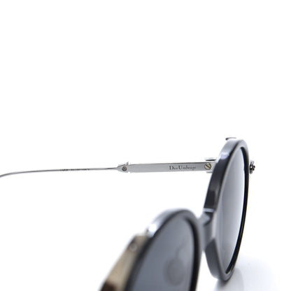 Christian Dior Acetate Umbrage Round Sunglasses Tortoise Black 7 of 8