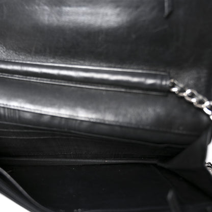 Chanel Caviar Timeless CC Wallet On Chain WOC Black 5 of 12
