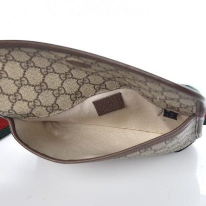 Gucci GG Supreme Monogram Neo Vintage Web Belt Bag Brown 5 of 11