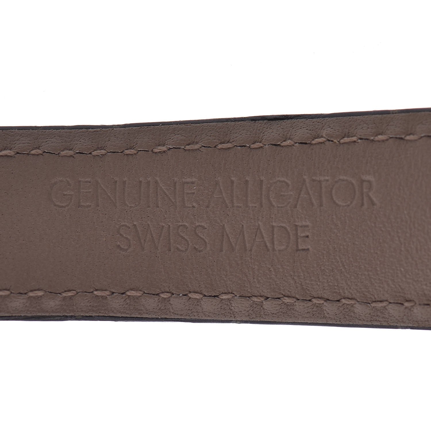 Tiffany Stainless Steel Alligator 40mm CT60 3-Hand Automatic Watch Grey 8 of 12