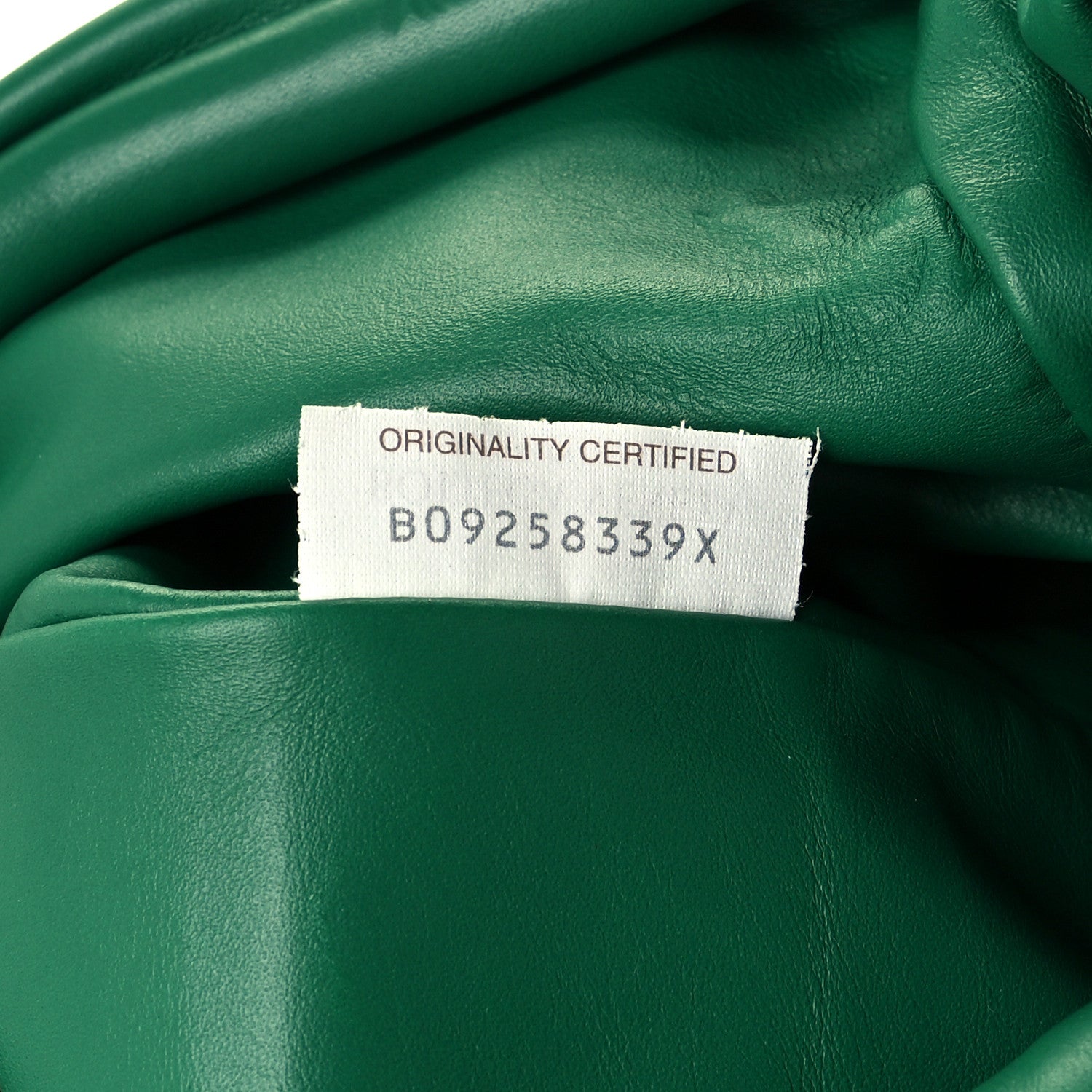 Bottega Veneta Smooth Butter Calf The Pouch Oversized Clutch Racing Green 8 of 11