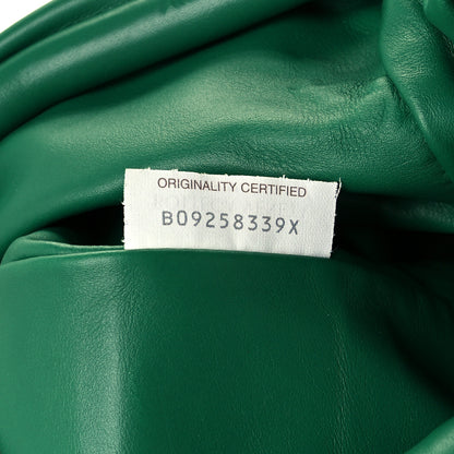 Bottega Veneta Smooth Butter Calf The Pouch Oversized Clutch Racing Green 8 of 11