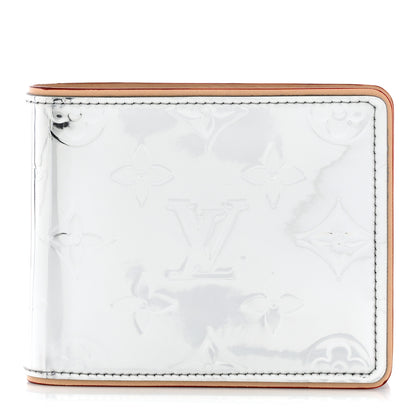 Louis Vuitton Monogram Mirror Slender Wallet Silver 1 of 8
