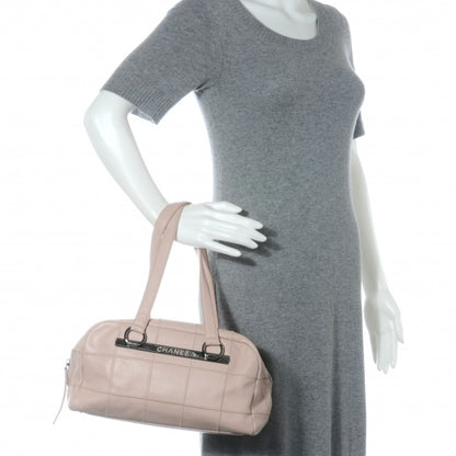 Chanel Caviar Square Stitched Bag Light Pink 2 of 7