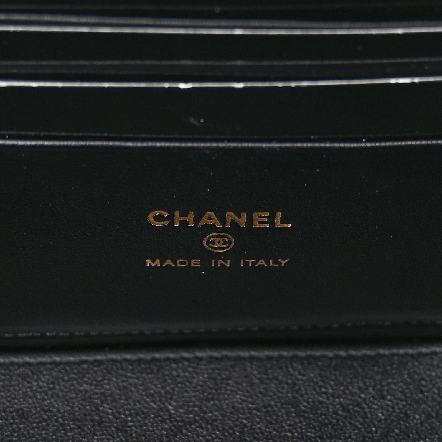 Chanel Lambskin Quilted Small Top Handle Vanity Case With Chain Black 6 of 11