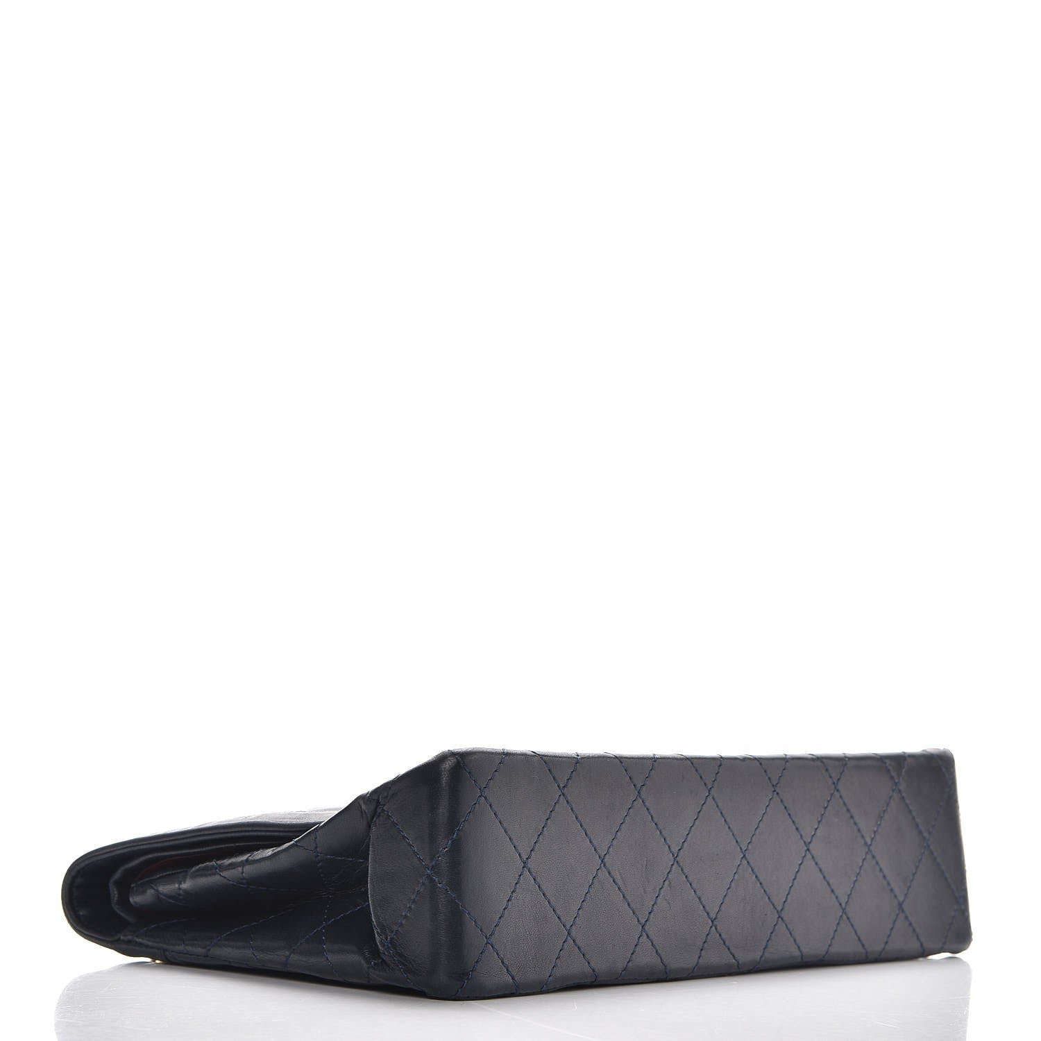 Chanel Lambskin Medium Double Flap Navy 4 of 11