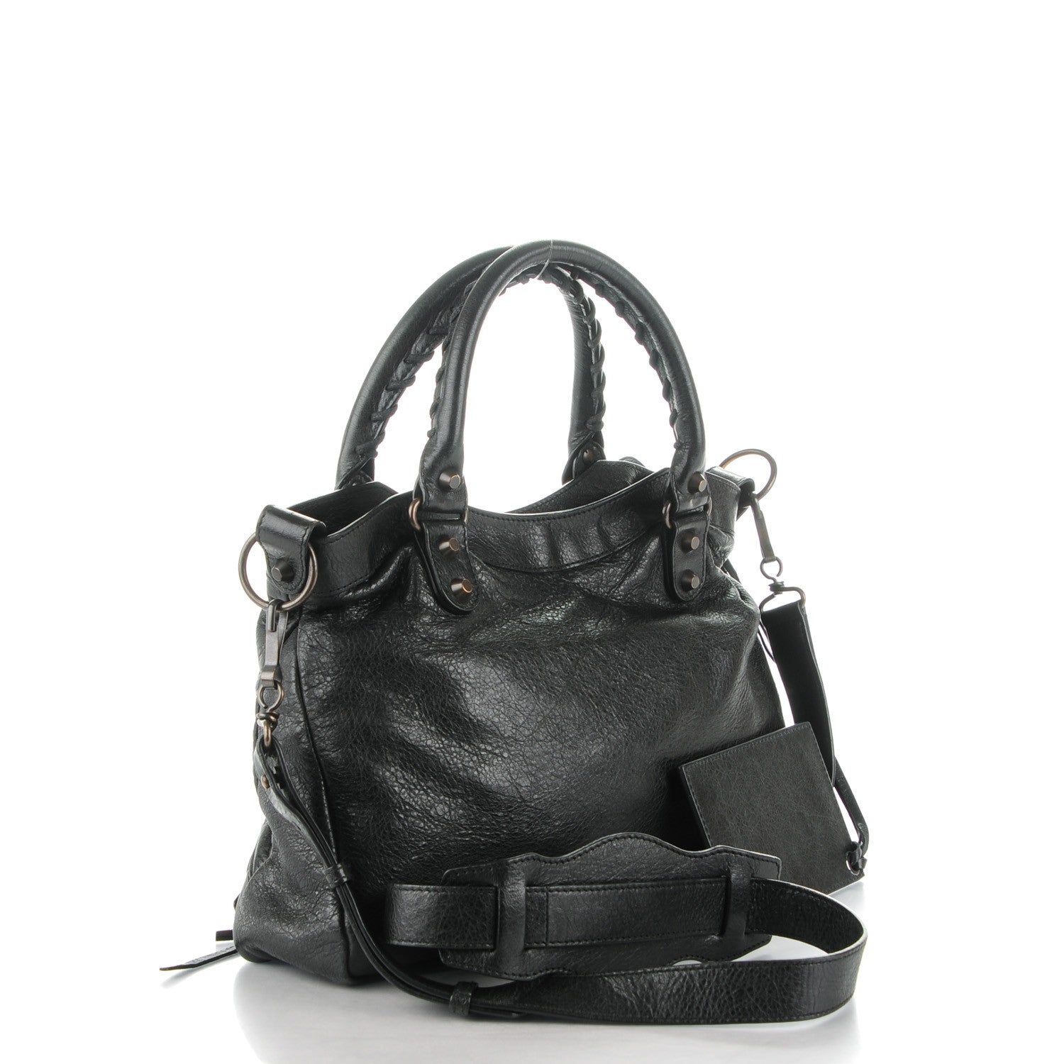 Balenciaga Agneau Classic Hardware Town Black 3 of 8