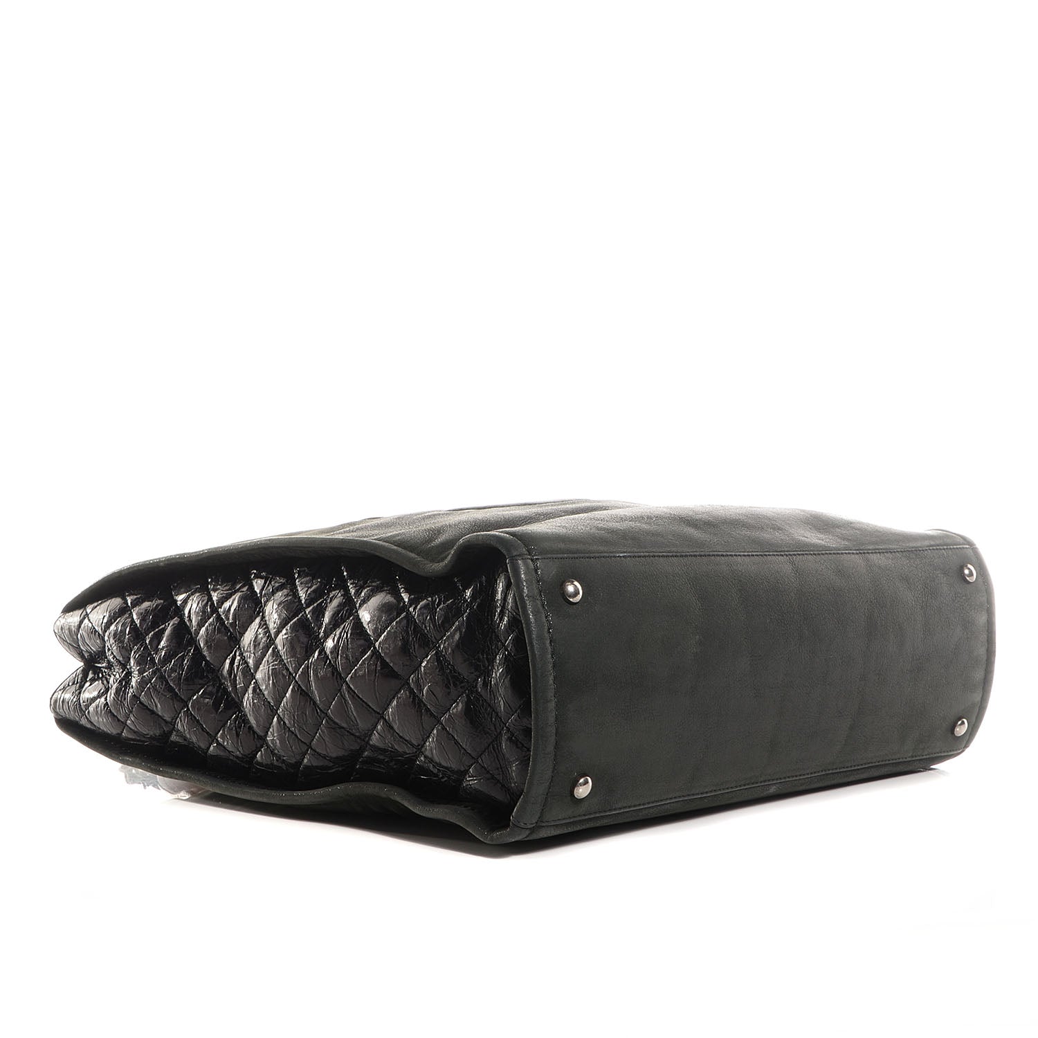 Chanel Iridescent Calfskin In The Mix Tote Black 4 of 7