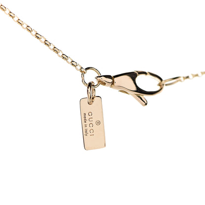 Gucci 18K Yellow Gold Diamantissima Pendant Necklace 5 of 7