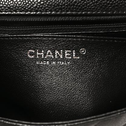 Chanel Caviar Quilted Mini Square Flap Black 5 of 10