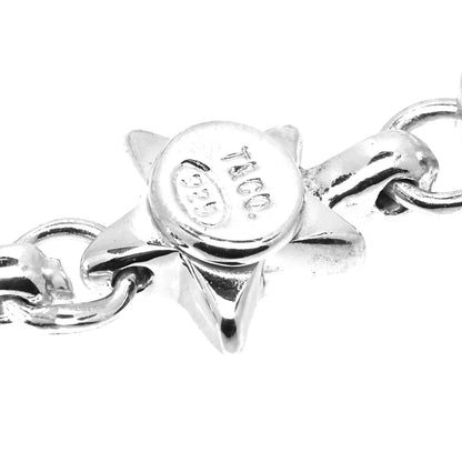 Tiffany Sterling Silver Chain of Stars Bracelet 4 of 4