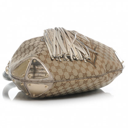 Gucci Monogram Large Crest Patchwork Embroidered Indy 4 of 8