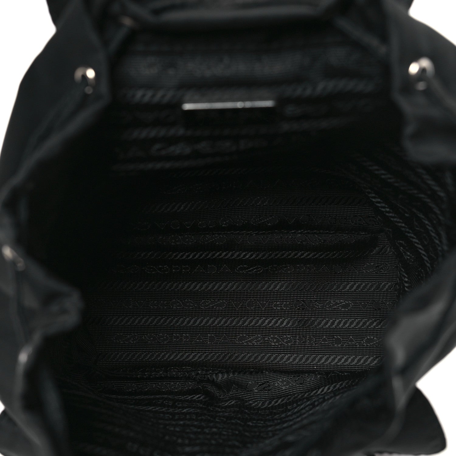 Prada Nylon Vela Mini Crossbody Backpack Black 5 of 11