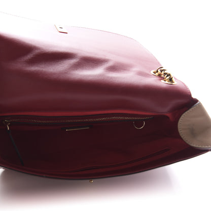 Christian Louboutin Soft Calfskin Small Sweety Charity Shoulder Bag Nude Red 5 of 9