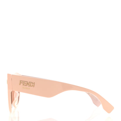 Fendi Acetate FF Cat Eye Sunglasses FF 0452 Pink 3 of 8