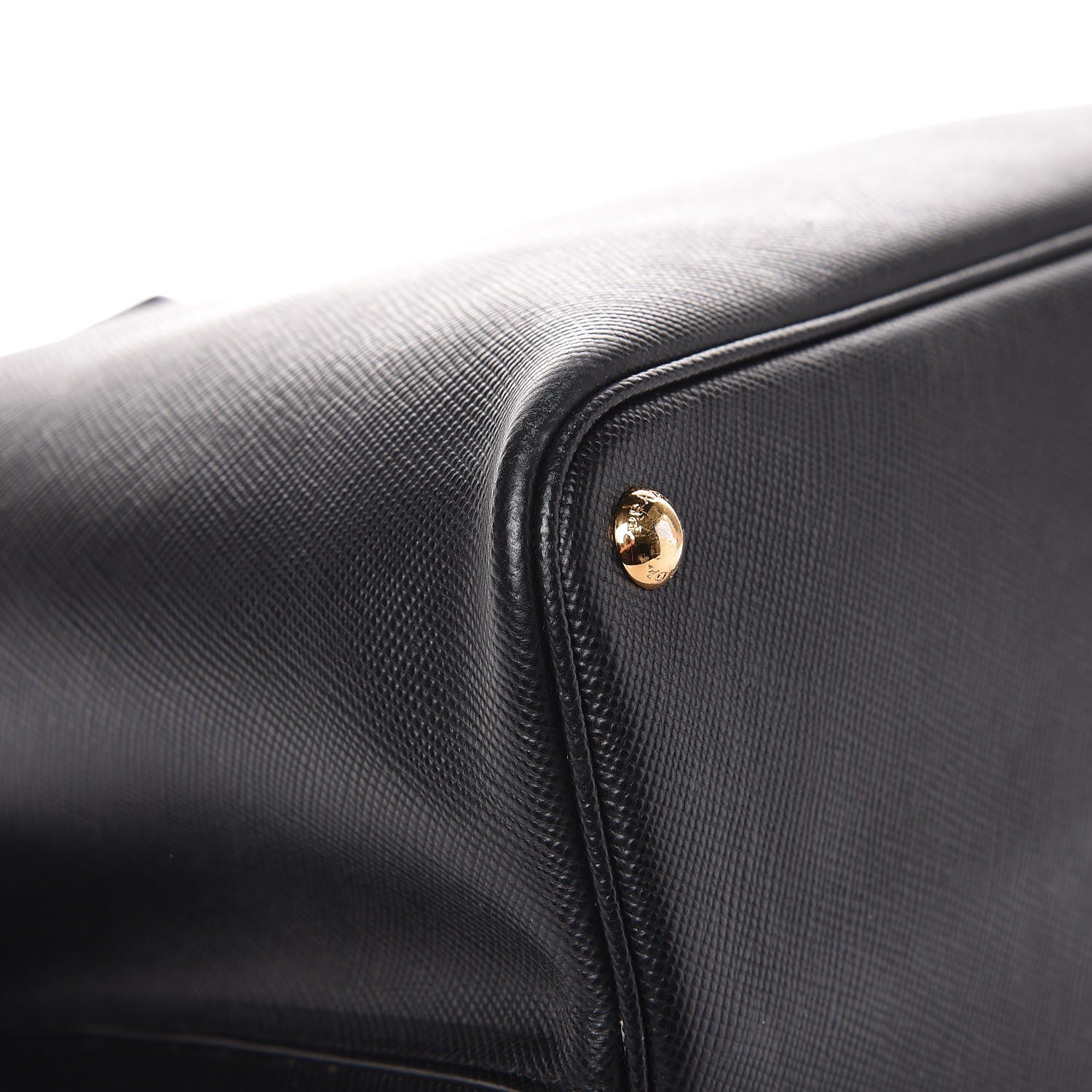 Prada Saffiano Cuir Large Double Bag Nero Black 7 of 10