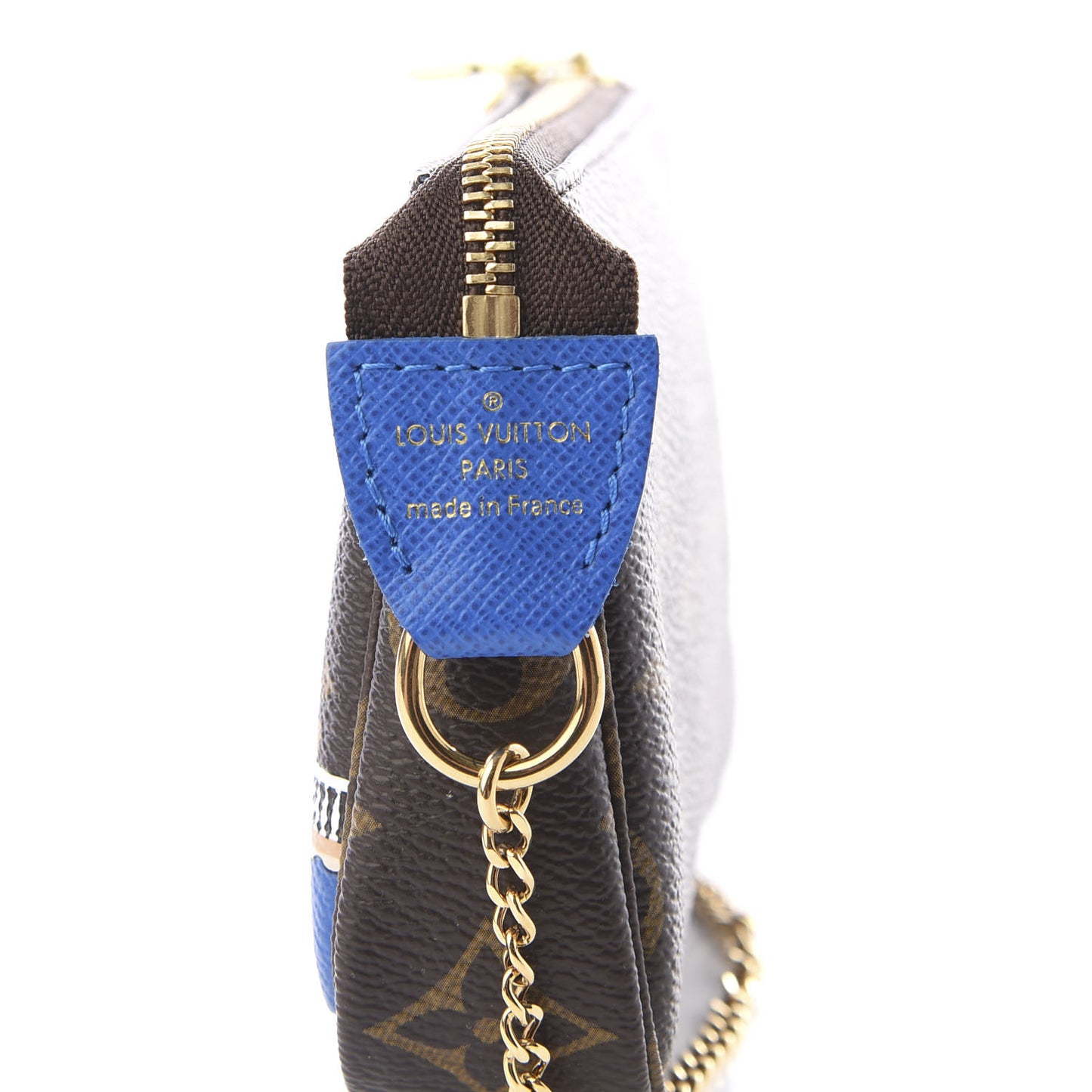 Monogram 2019 Christmas Animation Mini Venice Pochette Accessories Blue