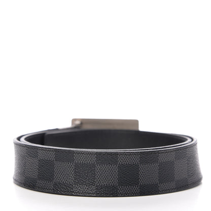 Louis Vuitton Damier Graphite 35mm LV Inventeur Reversible Belt 90 36 2 of 7