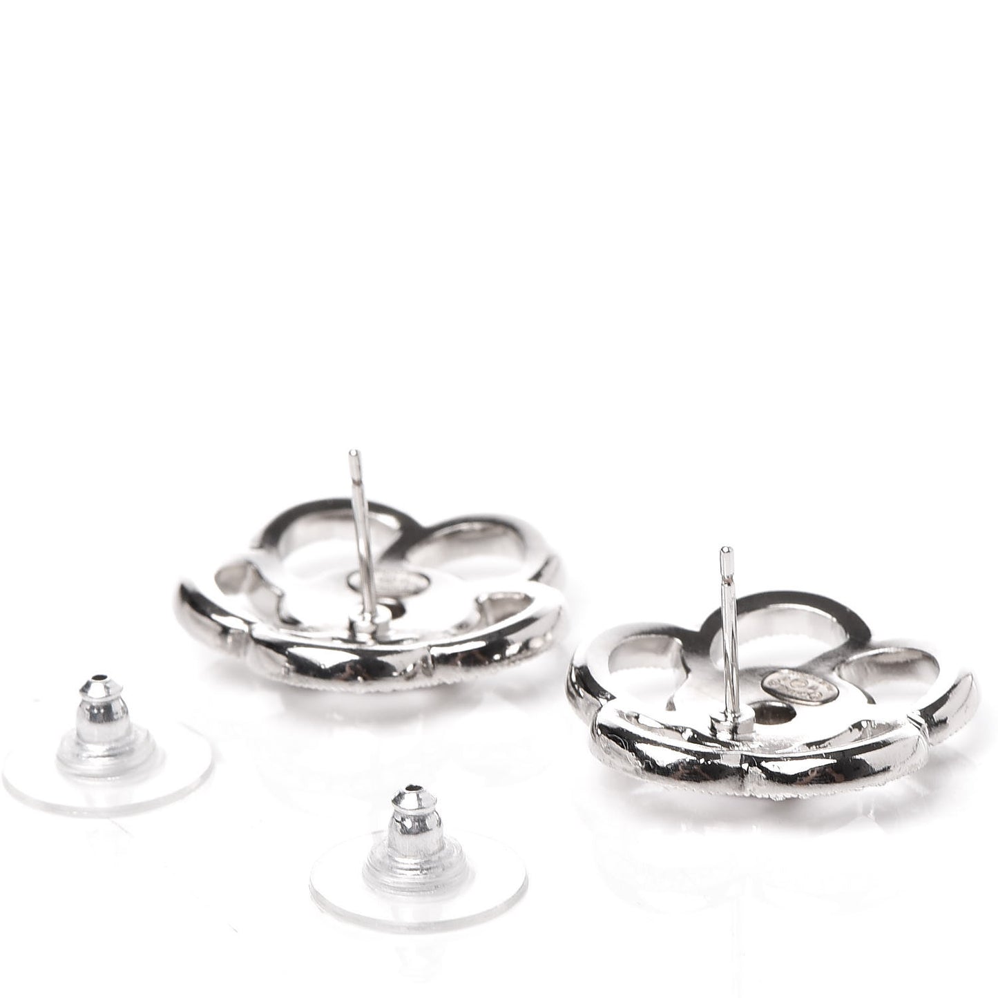 Crystal CC Camellia Earrings