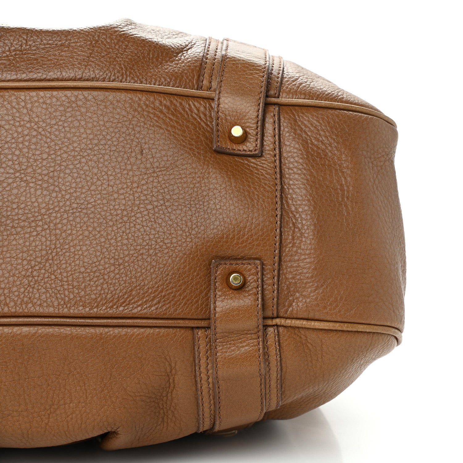 Burberry Pebbled Calfskin Small Ashbury Satchel Brown 9 of 13