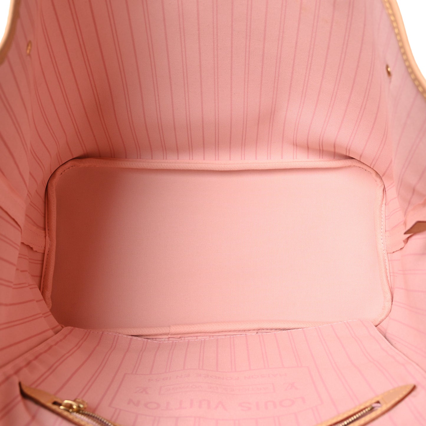Damier Azur Neo Neverfull MM Rose Ballerine