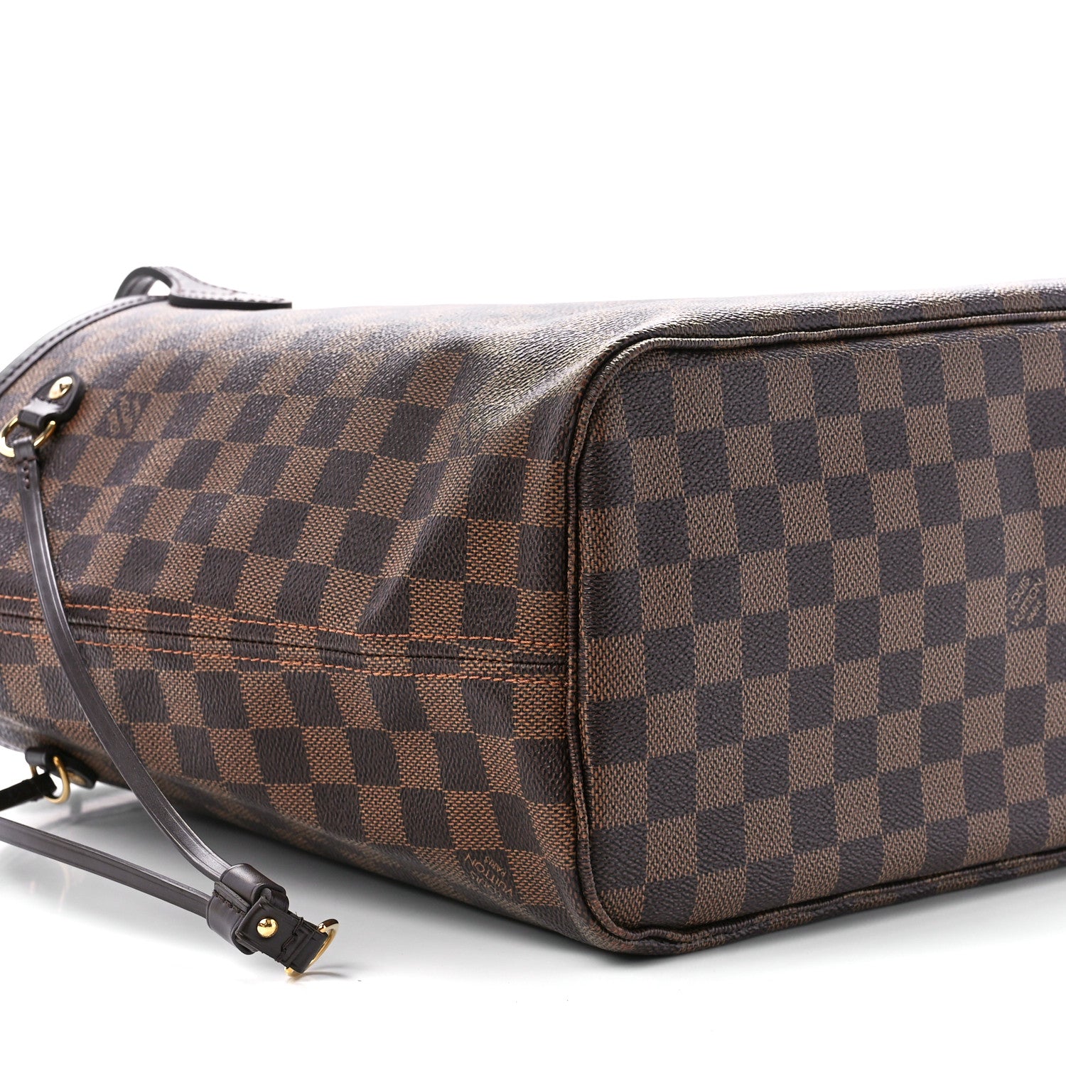 Louis Vuitton Damier Ebene Neo Neverfull MM Rose Ballerine 14 of 15