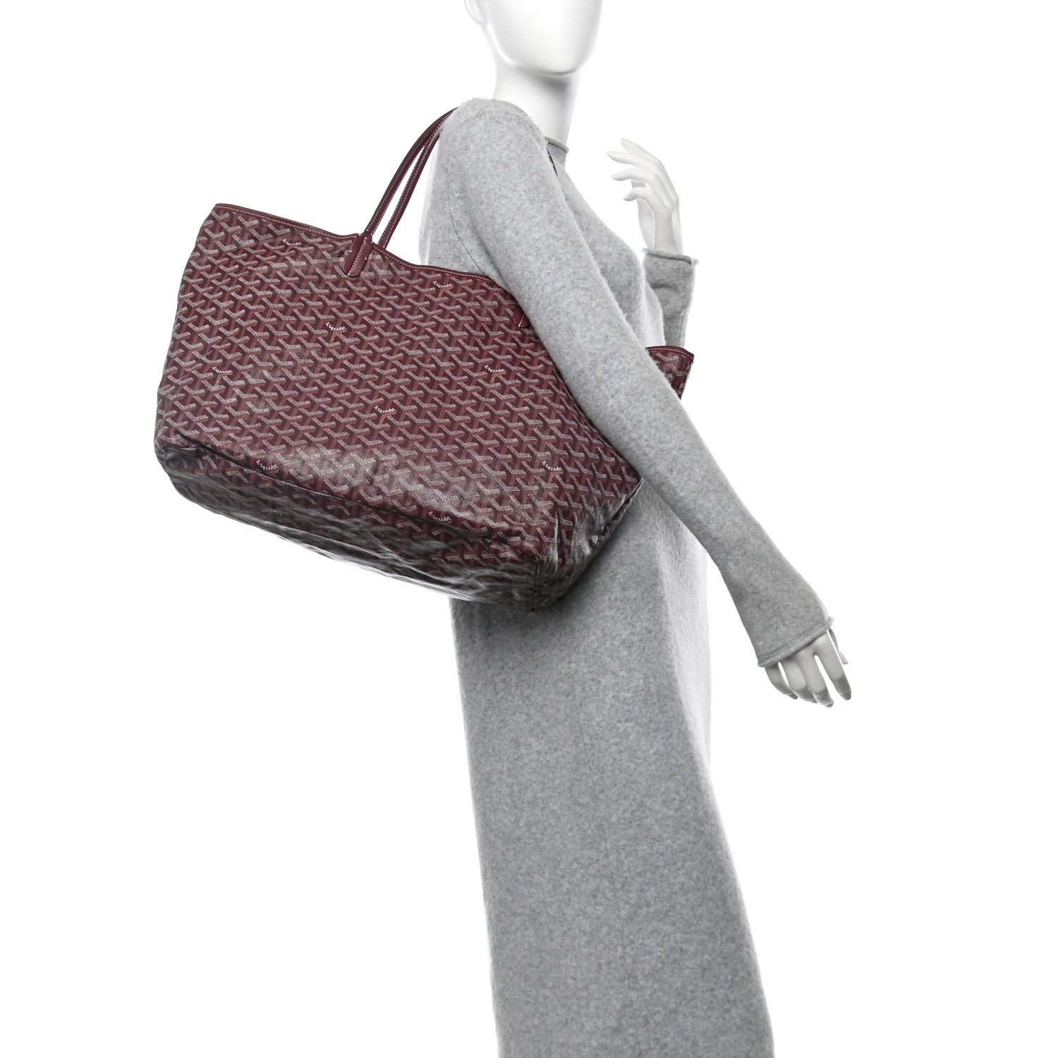 Goyard Goyardine Saint Louis GM Bordeaux 2 of 14
