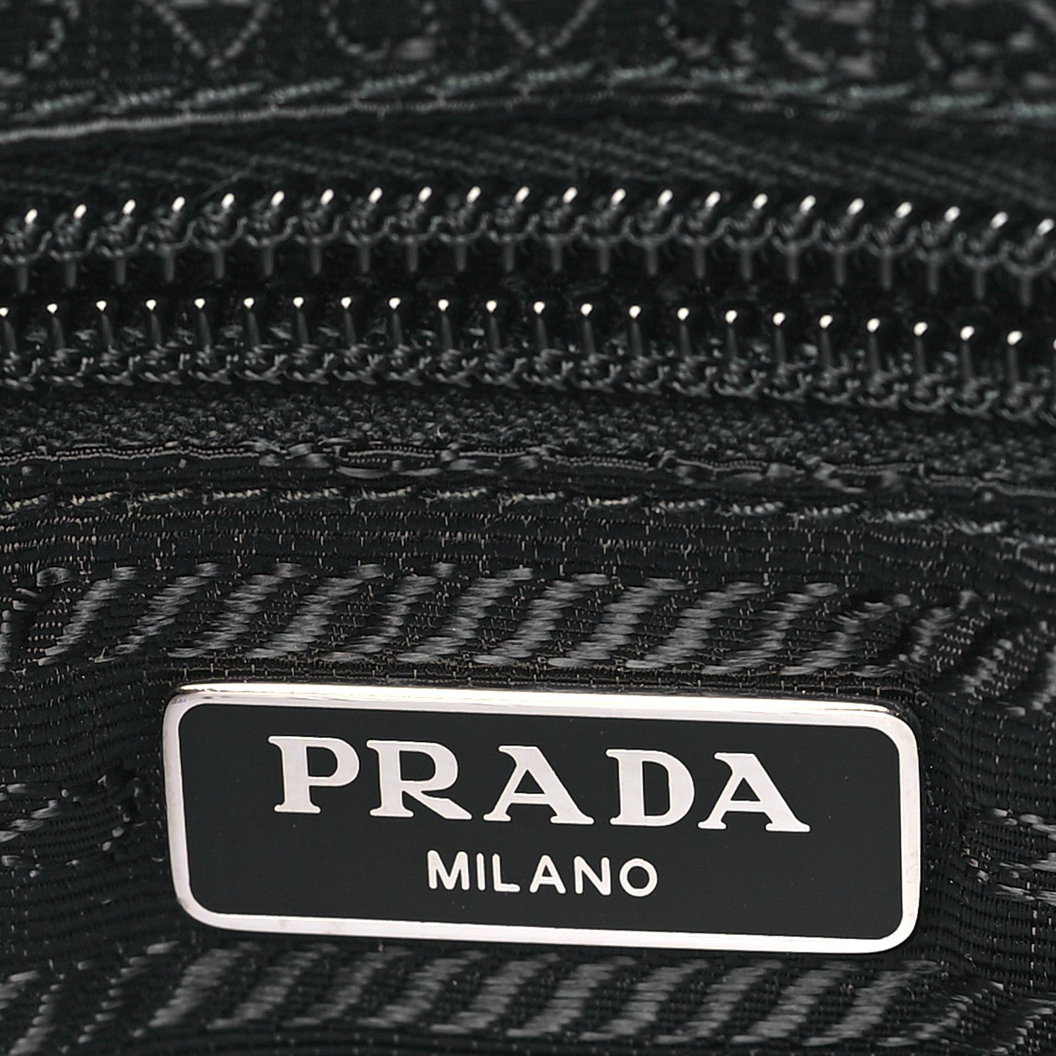 Prada Re-Nylon Vela Pouch Black 6 of 10
