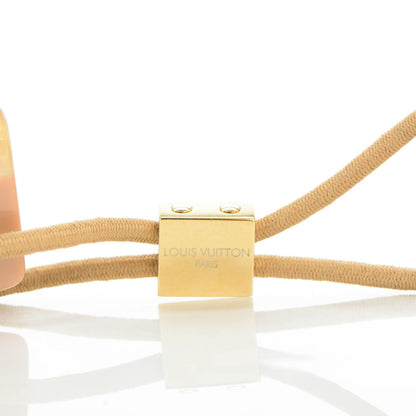 Louis Vuitton Swarovski Crystal Resin Inclusion Hair Cubes Beige 3 of 4