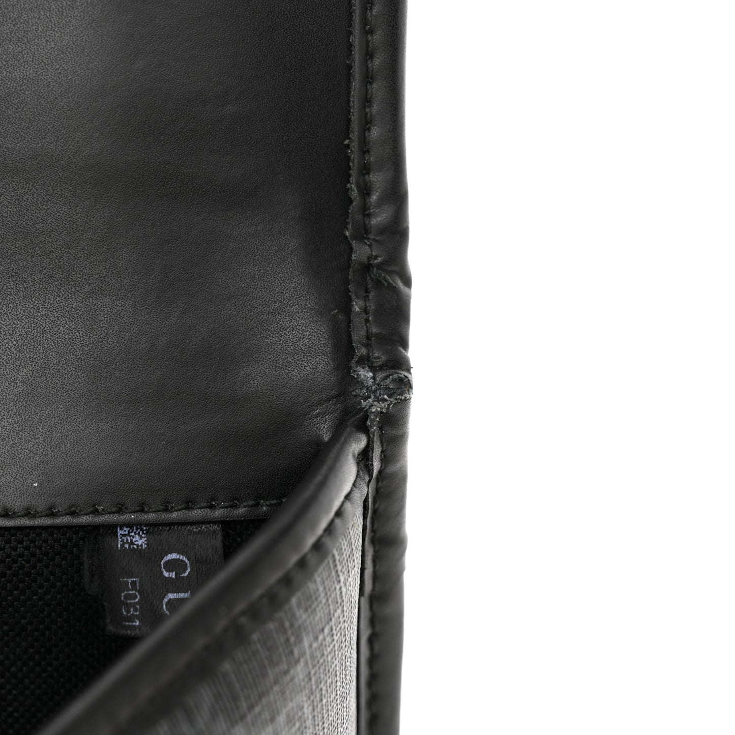 GG Supreme Monogram Web Slim Belt Bag Black Grey