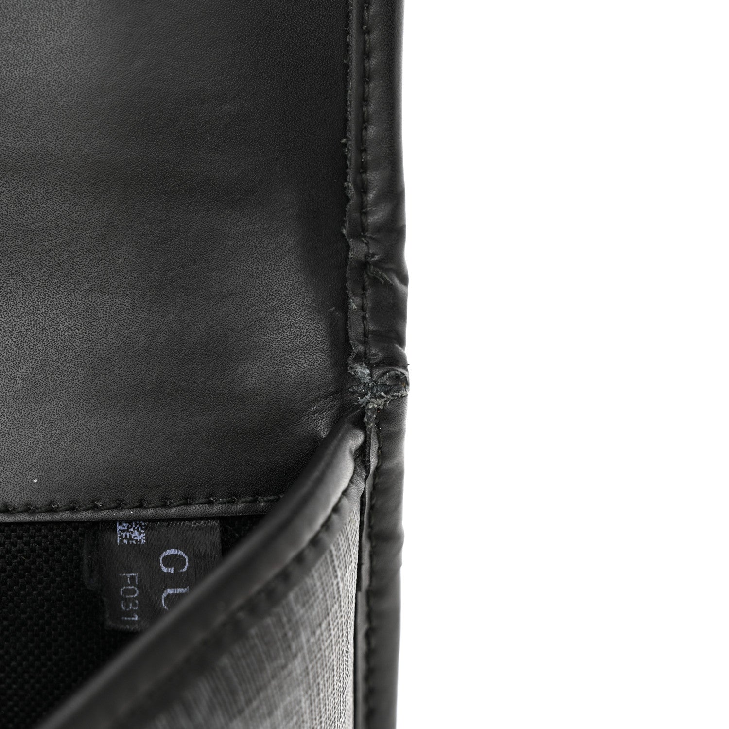 Gucci GG Supreme Monogram Web Slim Belt Bag Black Grey 11 of 19