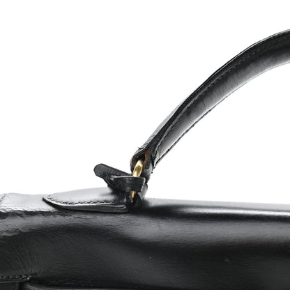 Hermes Box Kelly Retourne 32 Black 12 of 22