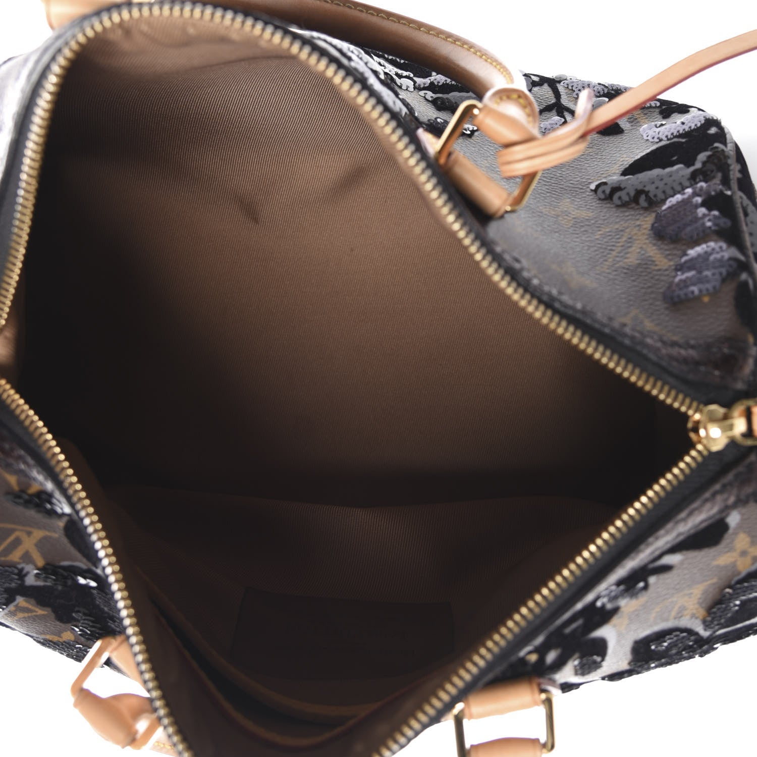 Louis Vuitton Monogram Fleur De Jais Sequins Speedy 30 5 of 9