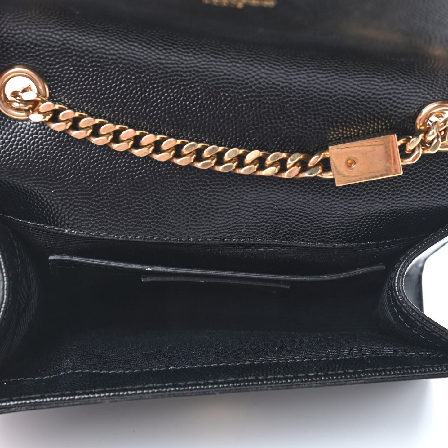 Grain De Poudre Small Monogram Kate Satchel Black
