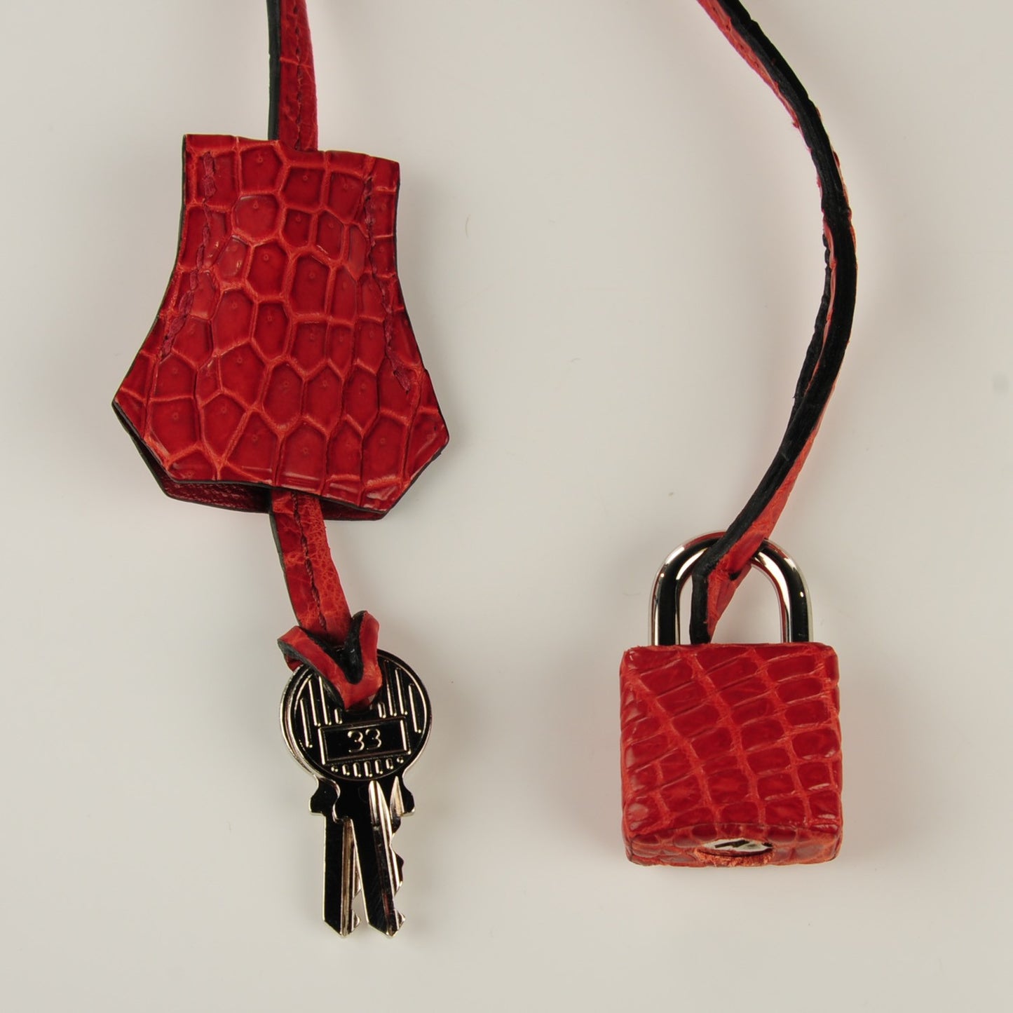 Matte Porosus Crocodile Birkin 35 Bougainvillea