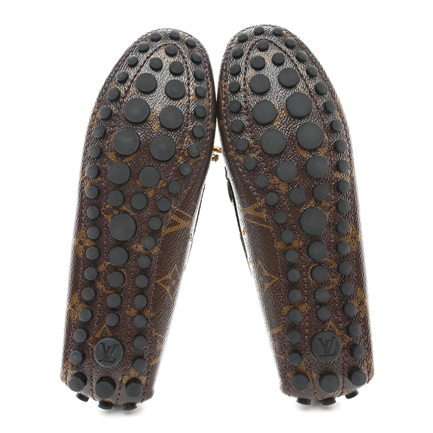 Patent Reverse Monogram Gloria Loafers 36