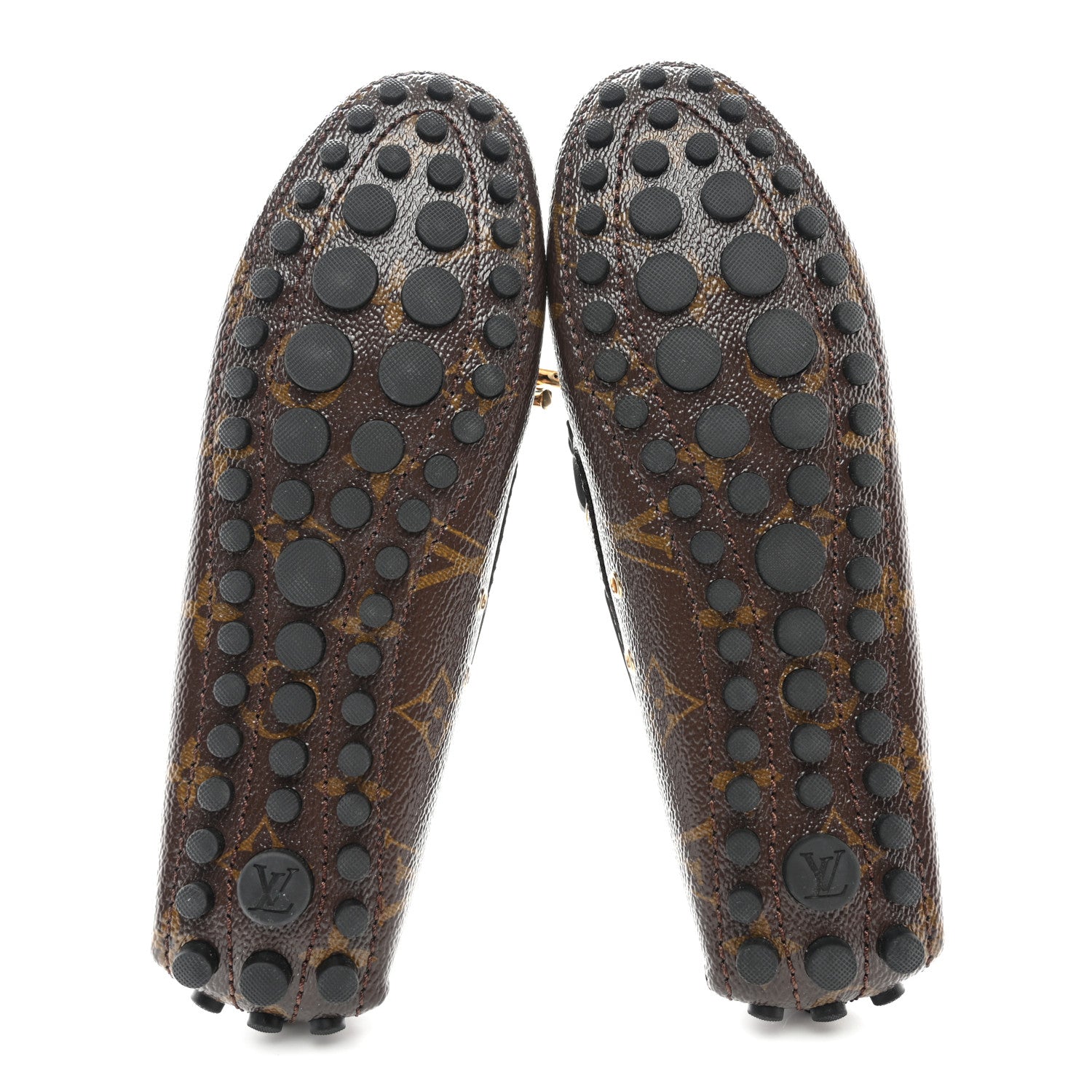 Louis Vuitton Patent Reverse Monogram Gloria Loafers 36 5 of 7