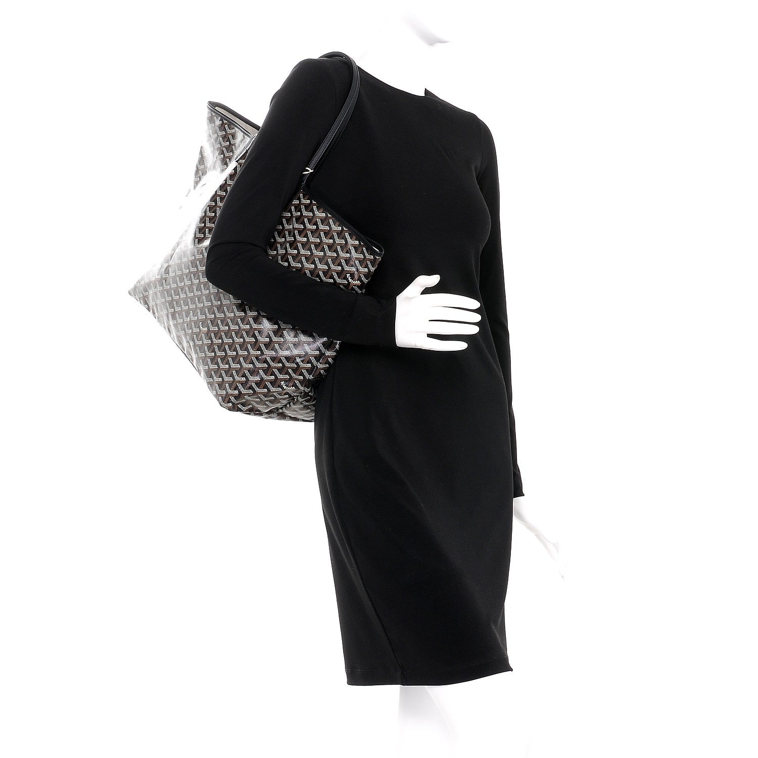 Goyard Goyardine Saint Louis GM Black 2 of 7