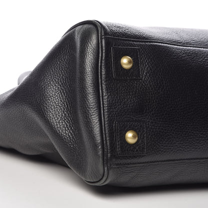 Mulberry Natural Leather Bayswater Tote Black 9 of 10